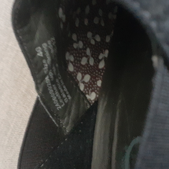 Dansko black suede slipon  loafers shoes sz 9.5 - Picture 11 of 13